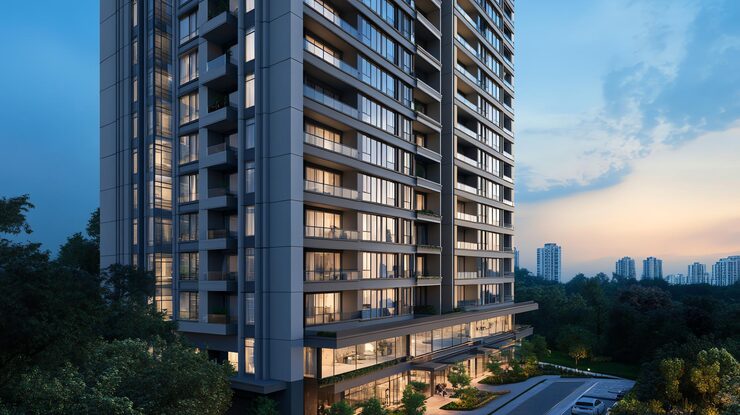 Runwal Vikhroli, Vikhroli East, Mumbai, artist impression