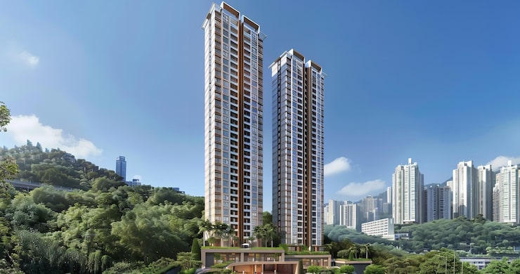 Runwal Bay Sands, Thane West, Ghodbunder Road belt, Thane West, artist impression