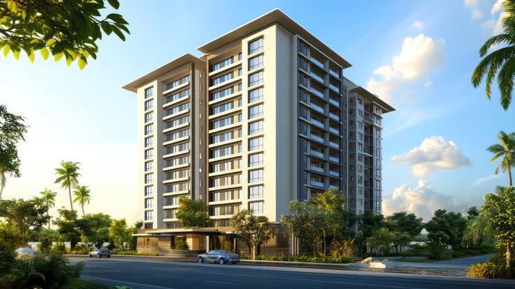 Runwal Sanctuary, Mulund West, LBS Marg, Sambhaji Nagar, Mulund West, artist impression