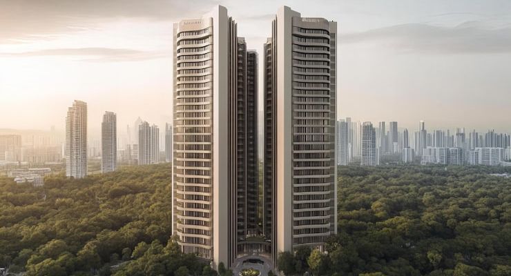 Runwal new and upcoming high-rise towers, artist impression