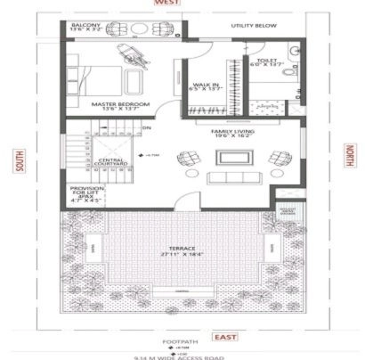  Runwal Codename Beyond The Green 2 BHK floor plan